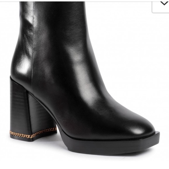 TORY BURCH Ruby 90mm Bootie in Perfect Black - Picture 2 of 6